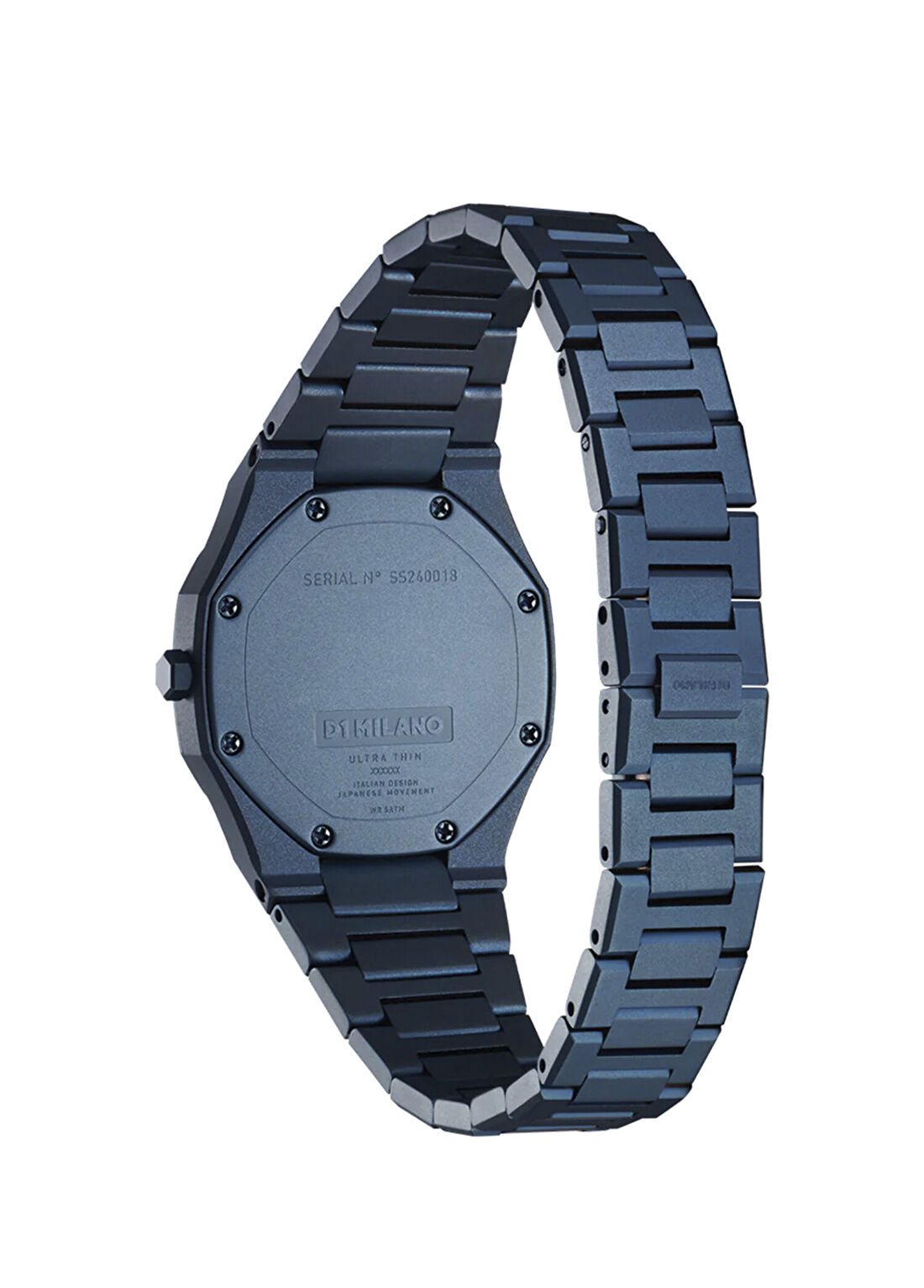 D1 Milano Ultra Thin UTBL33 Mavi Çelik Unisex Kol Saati görsel 4