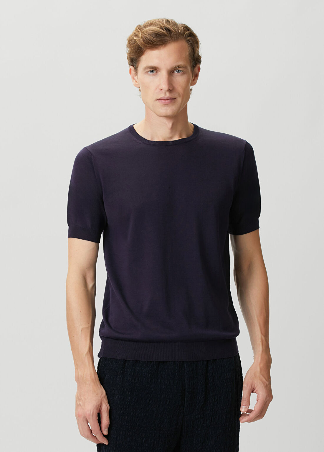 Giorgio Armani Mor İpek Triko