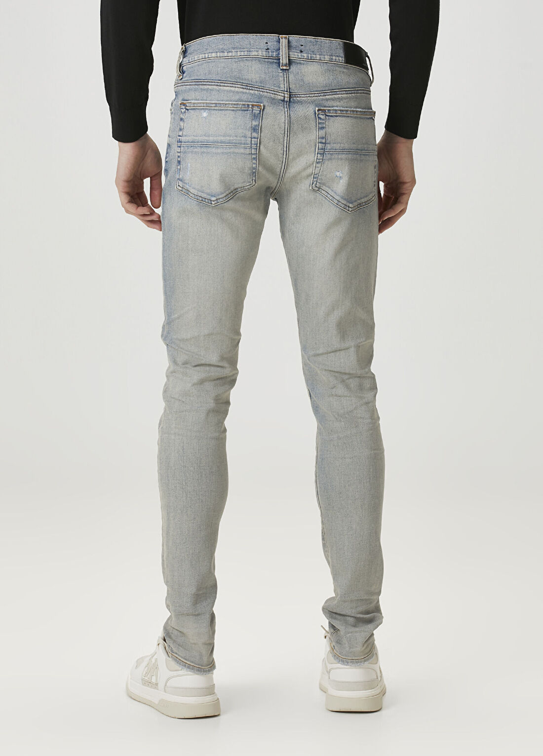 Amiri Stack Mavi Jean Pantolon görsel 3