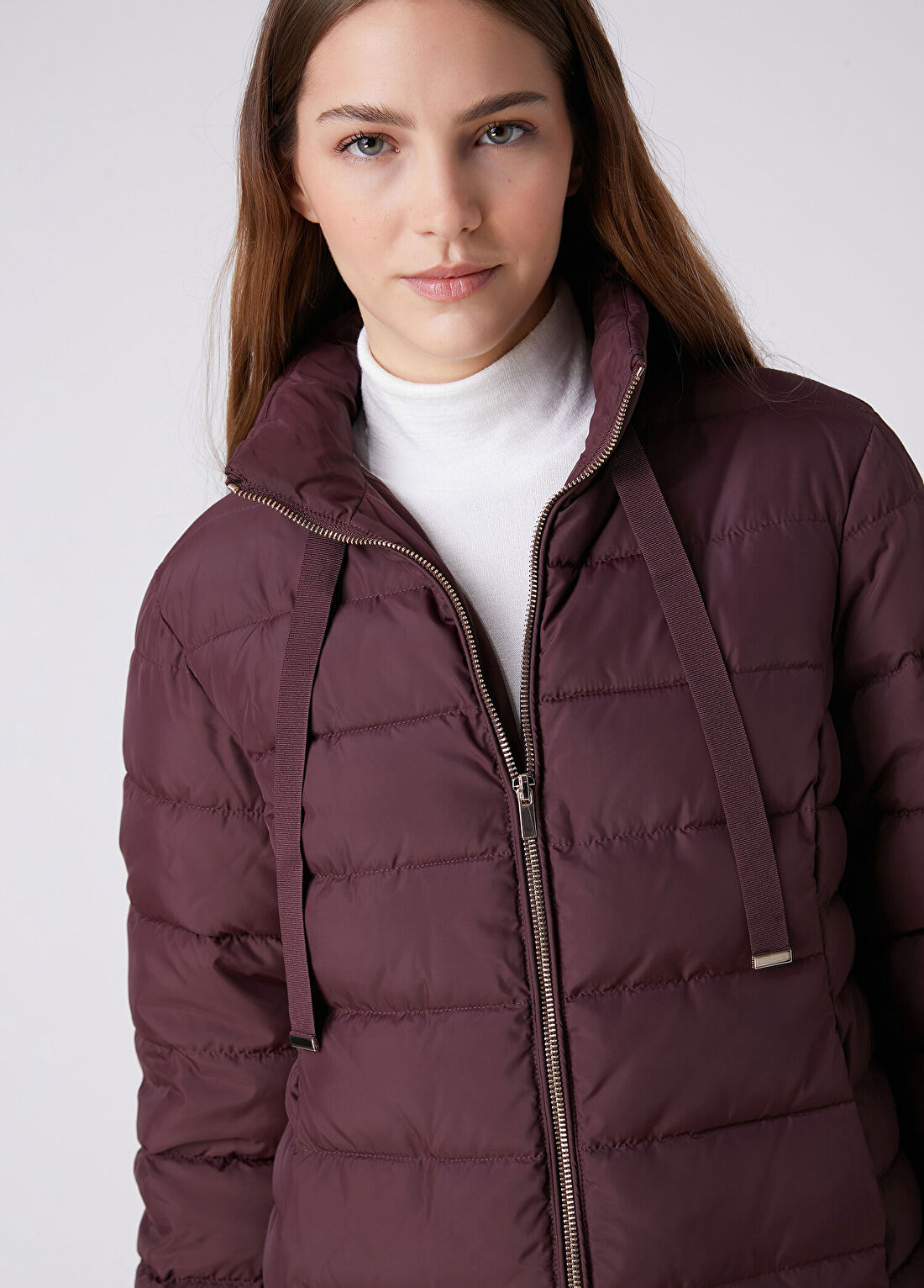 Beymen Club Mürdüm Basic Puffer Mont görsel 2