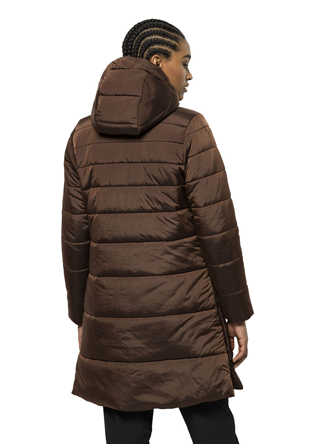 Jack Wolfskin Eisbach Coat Kadın Outdoor Montu görsel 3