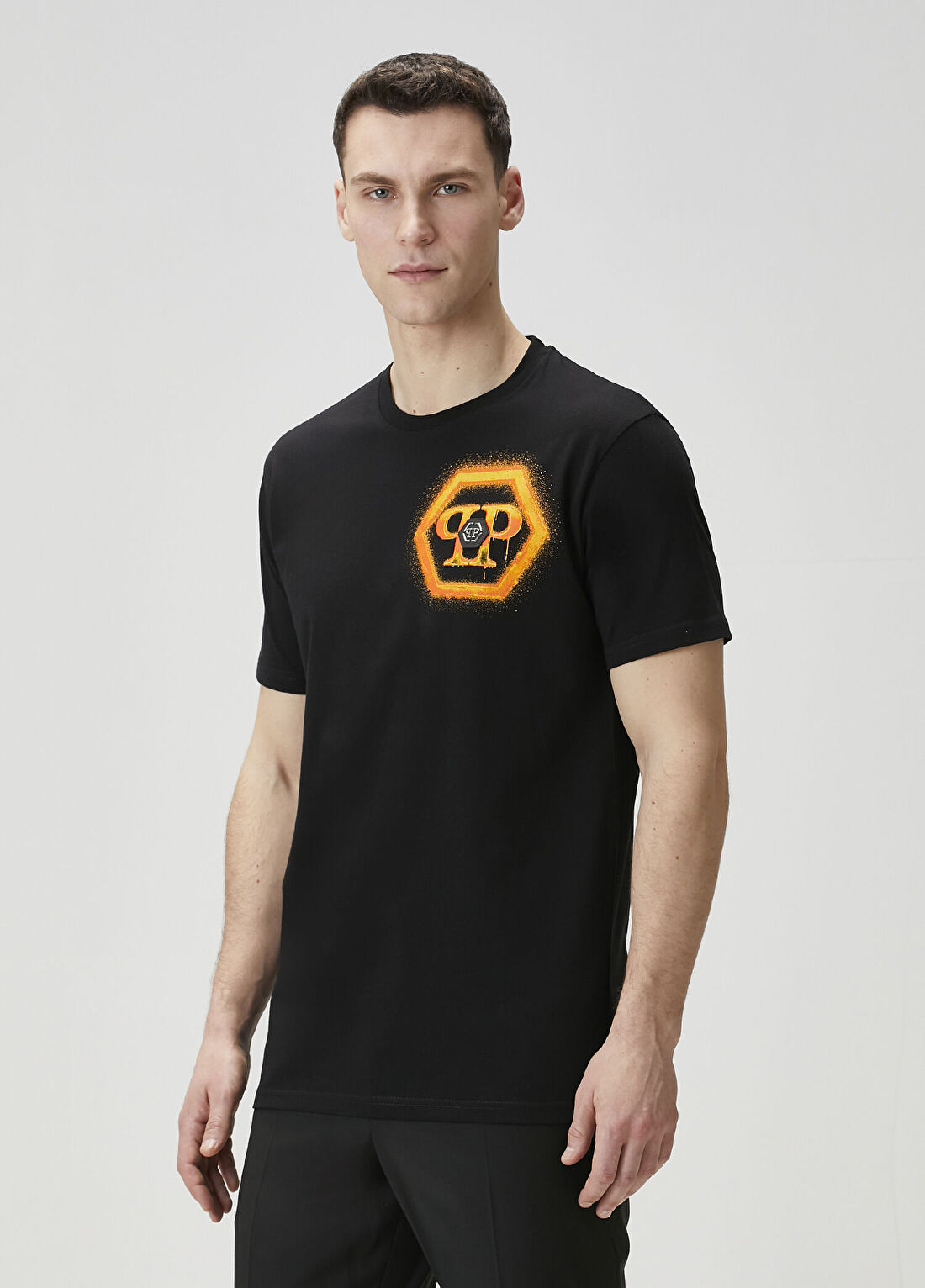 Philipp Plein Siyah T-shirt görsel 3