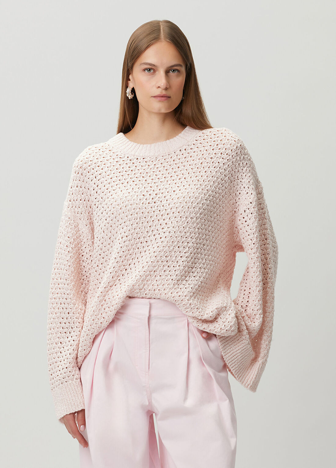 The Garment April Açık Pembe Kazak
