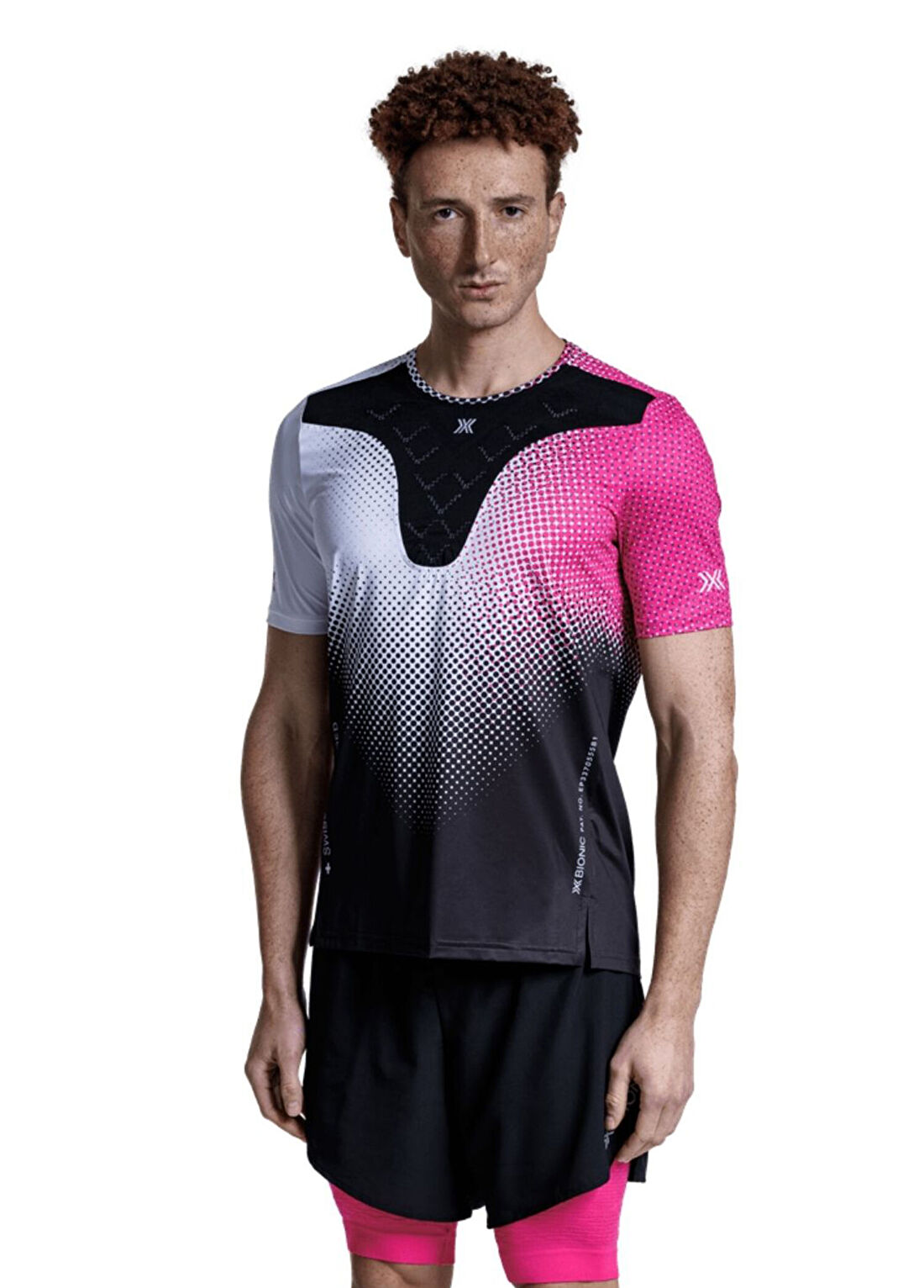 X-Bionic Corefusion Run Shirt Renkli Erkek Koşu T-Shirt