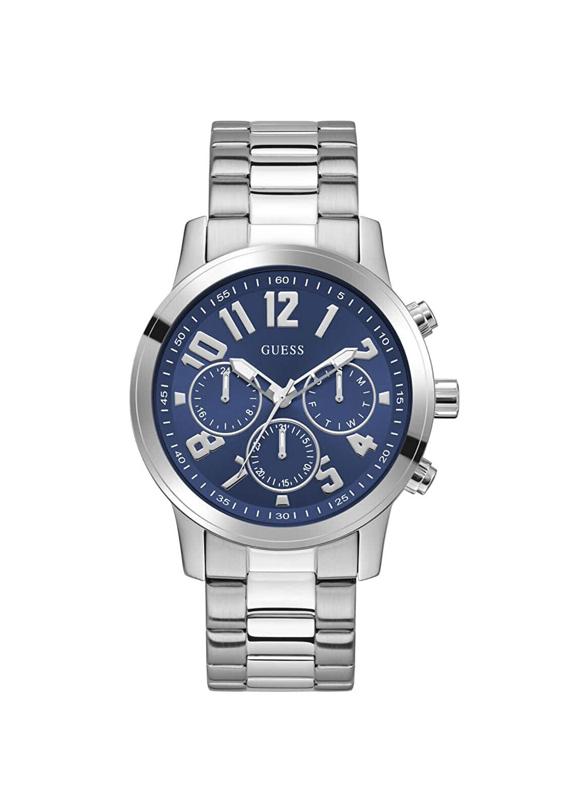 Guess GUGW1006G1 Metalik Gri Çelik Erkek Kol Saati