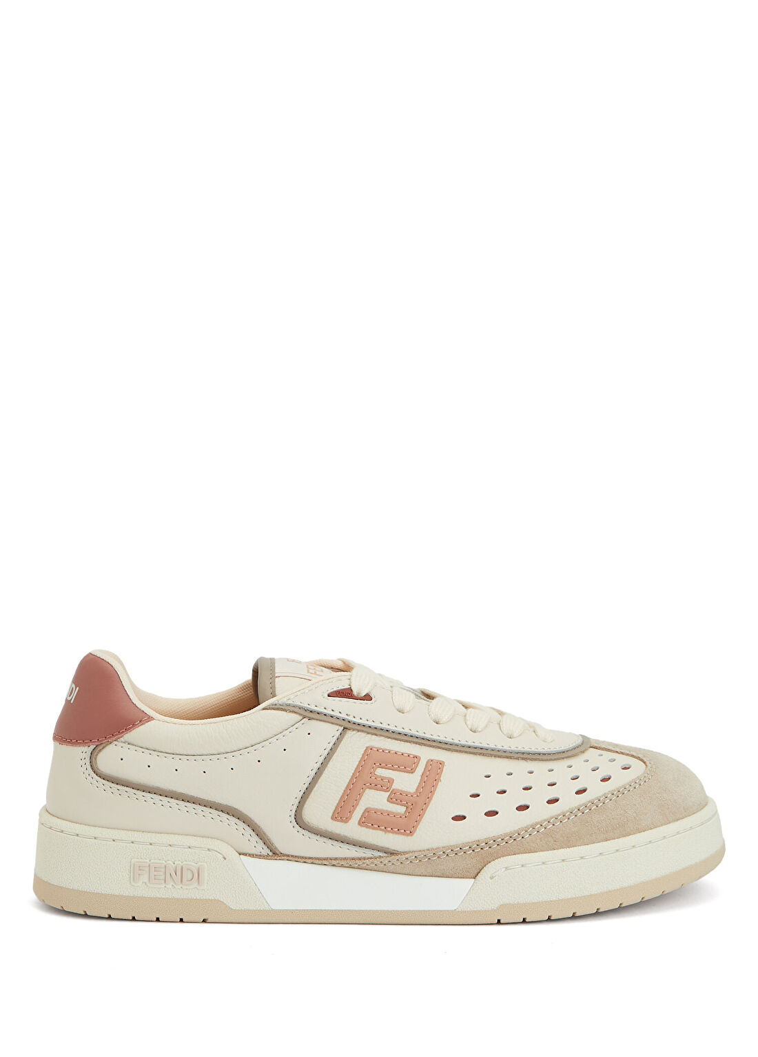 Fendi Match Pudra Kadın Deri Sneaker