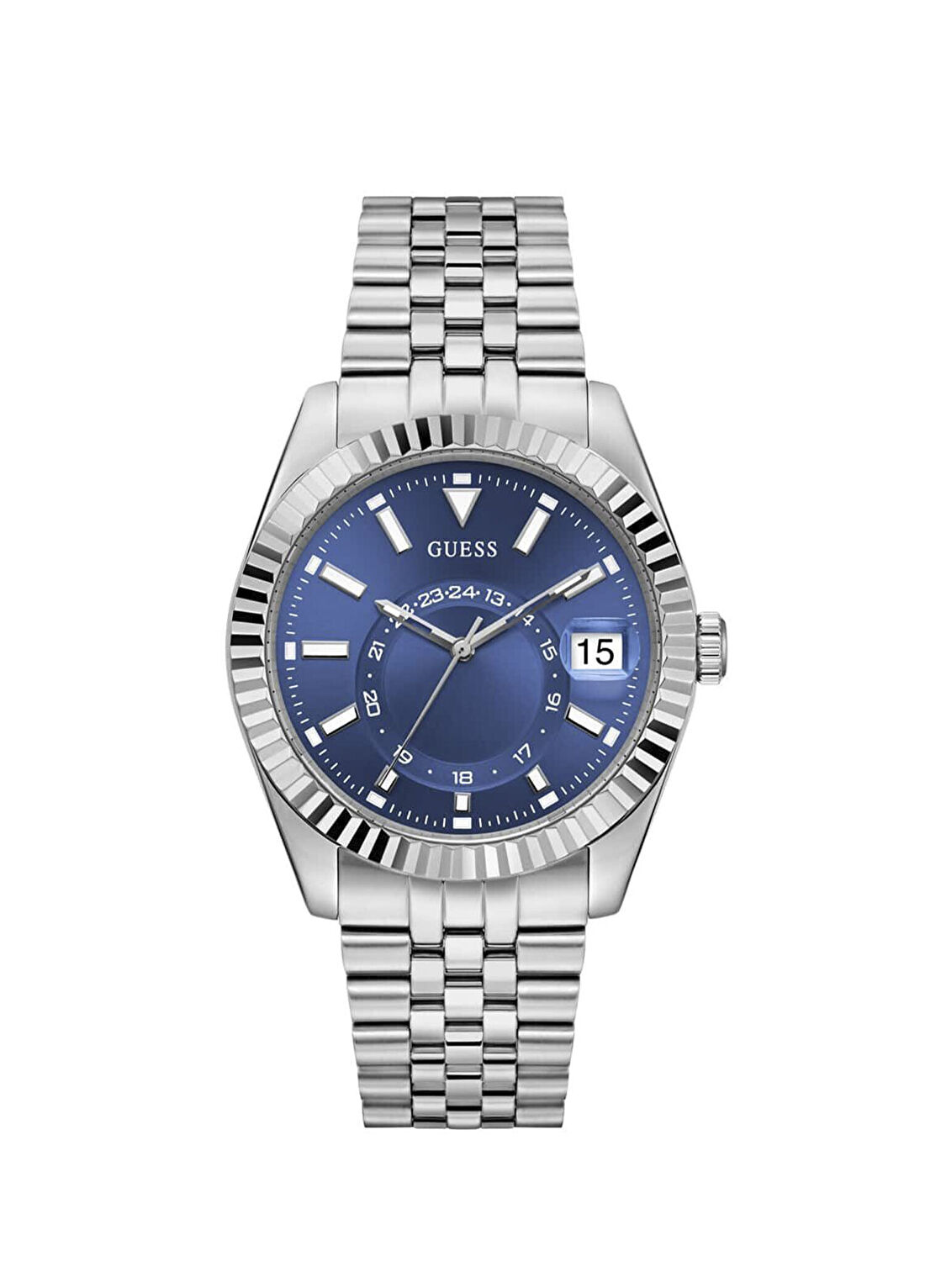 Guess GUGW0977G1 Metalik Gri Çelik Erkek Kol Saati