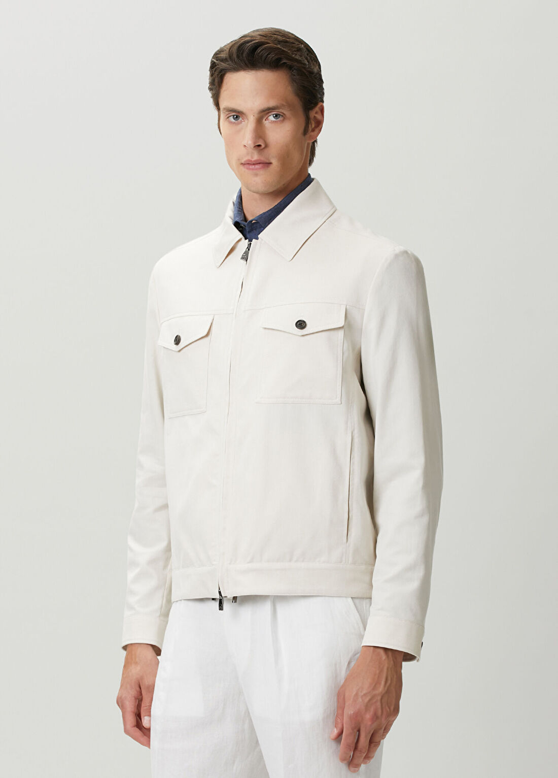 Corneliani Ekru Mont görsel 3