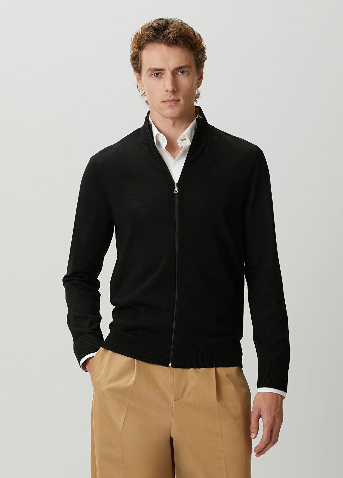 Paul Smith Siyah Merino Triko Hırka