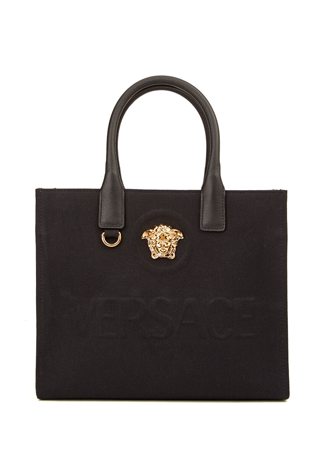 Versace La Medusa Canvas Small Siyah Kadın Çanta