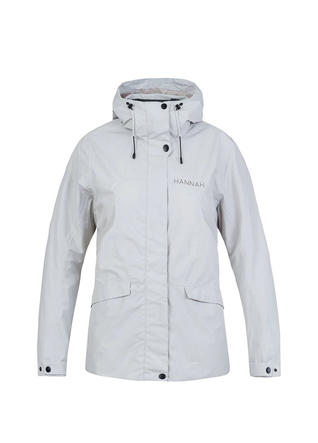Hannah Zafrina II Dawn Blue Kapüşonlu Kadın Outdoor Ceket