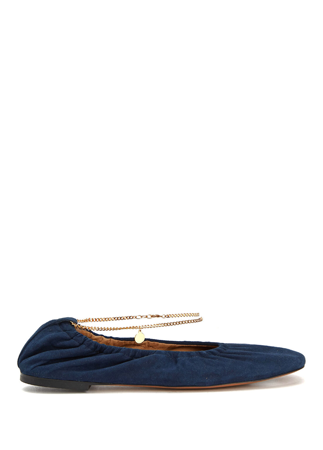 Stella McCartney Alter Lacivert Süet Babet