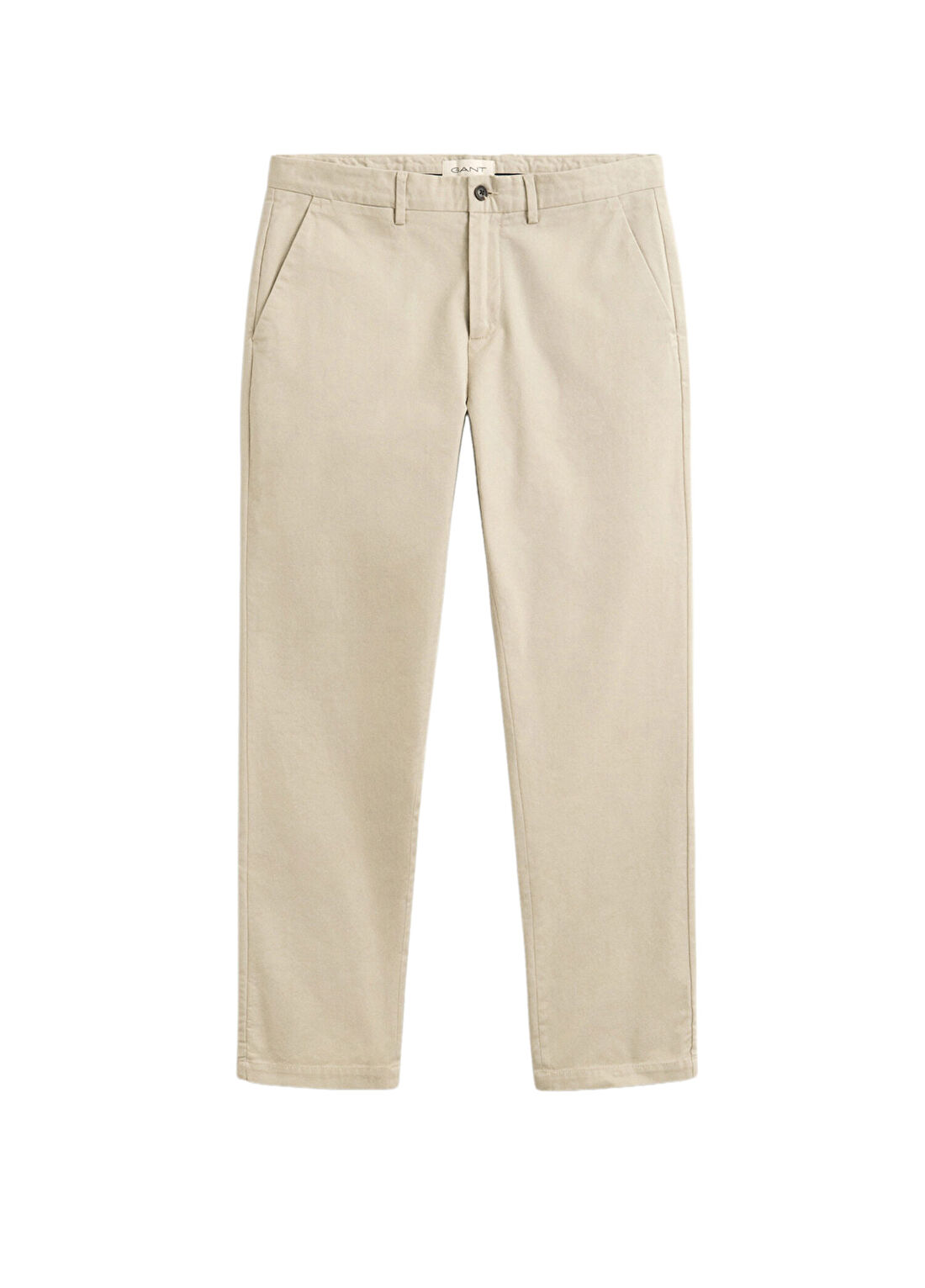 Gant Bej Pamuklu Regular Fit Erkek Chino Pantolon