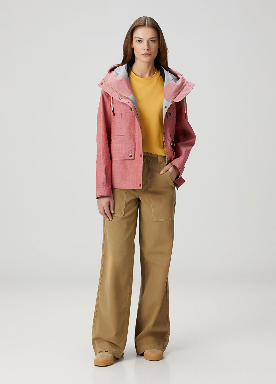 Moncler Bej Pantolon