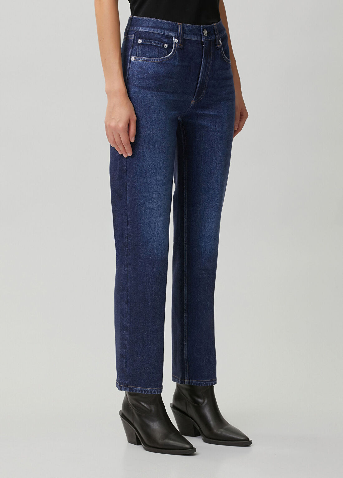 Rag&Bone Miramar Koyu Mavi Jean Pantolon görsel 3