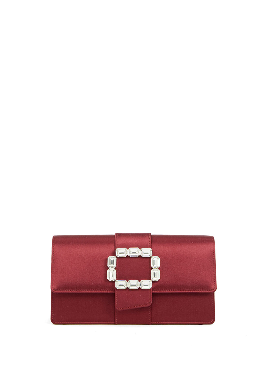 Manolo Blahnik Bordo Kadın El Portföyü