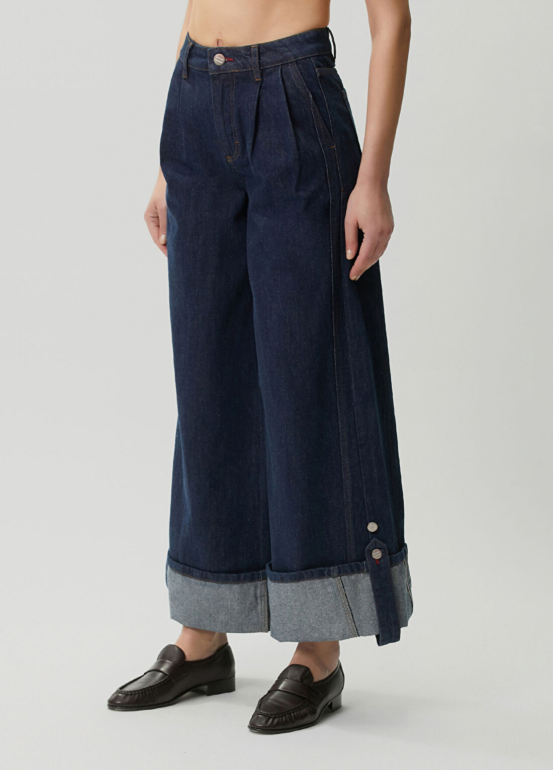 Damson Madder Wylie Lacivert Jean Pantolon görsel 2