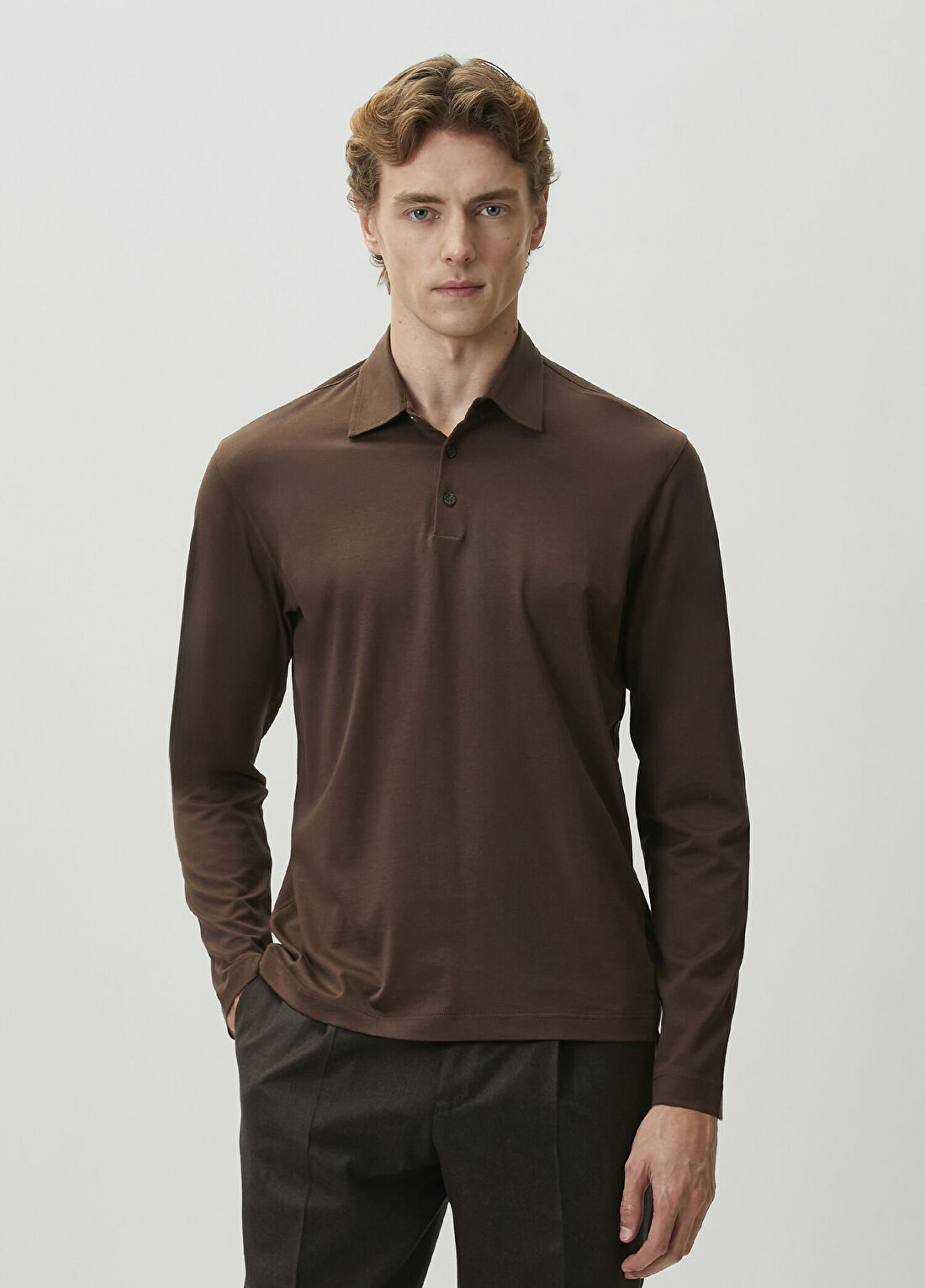 Slowear Kahverengi Polo T-shirt