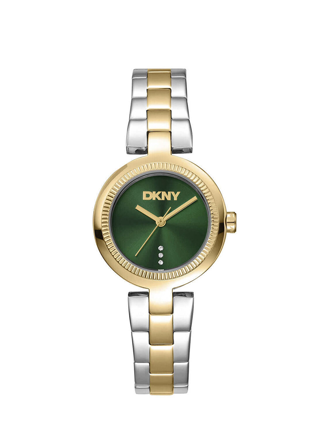 DKNY DK1L186M0065 Altın Rengi Metalik Gri Çelik Kadın Kol Saati