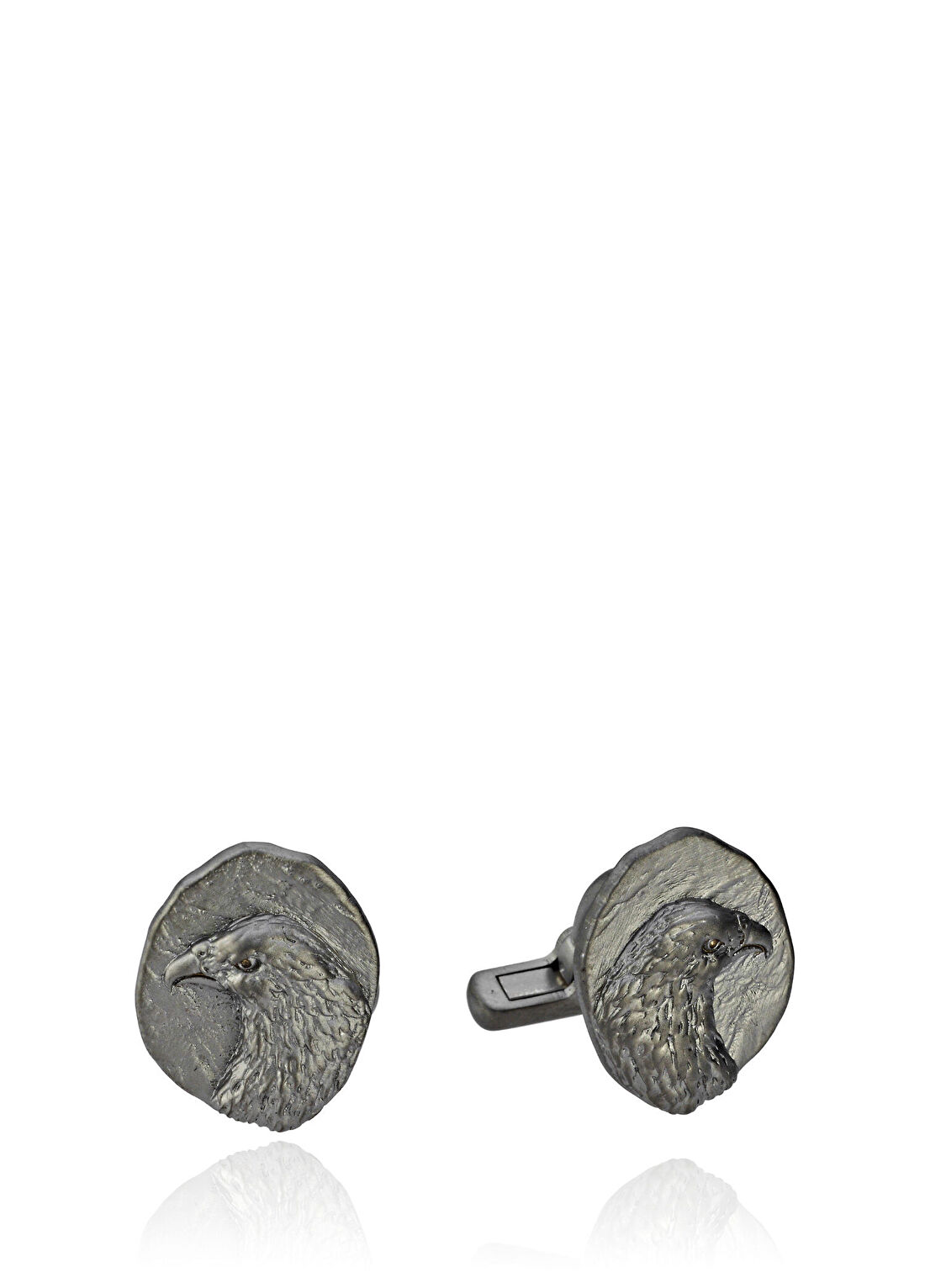 Melie Jewelry Eagle 925 Ayar Gümüş Erkek Kol Düğmesi