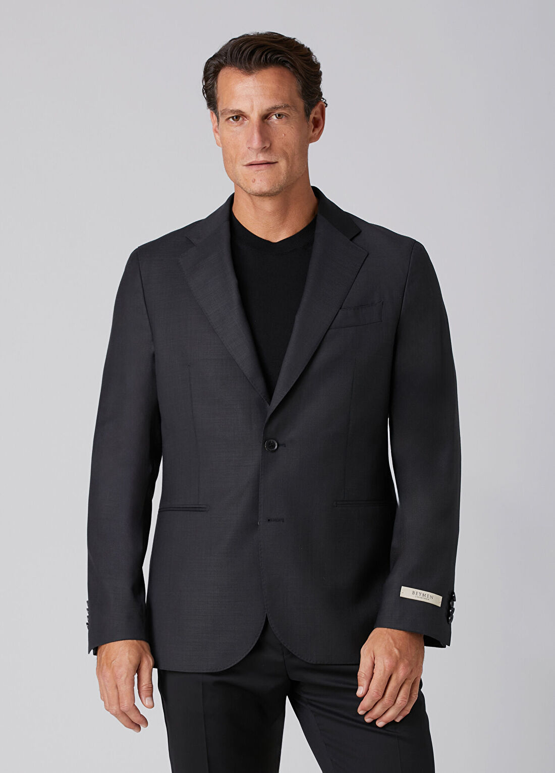 Beymen Collection Drop 8 Siyah Yün Ceket görsel 2