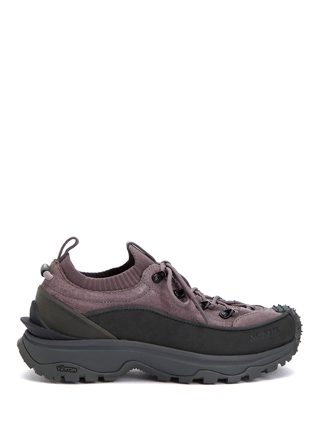 Moncler Siyah Mor Kadın Sneaker
