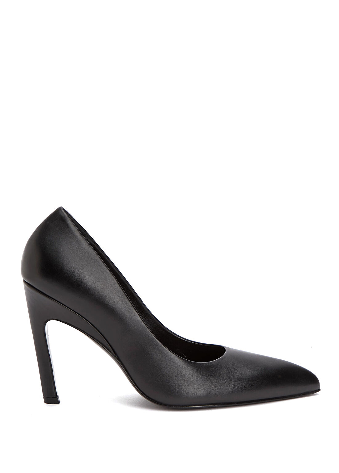 Academia Siyah Deri Stiletto