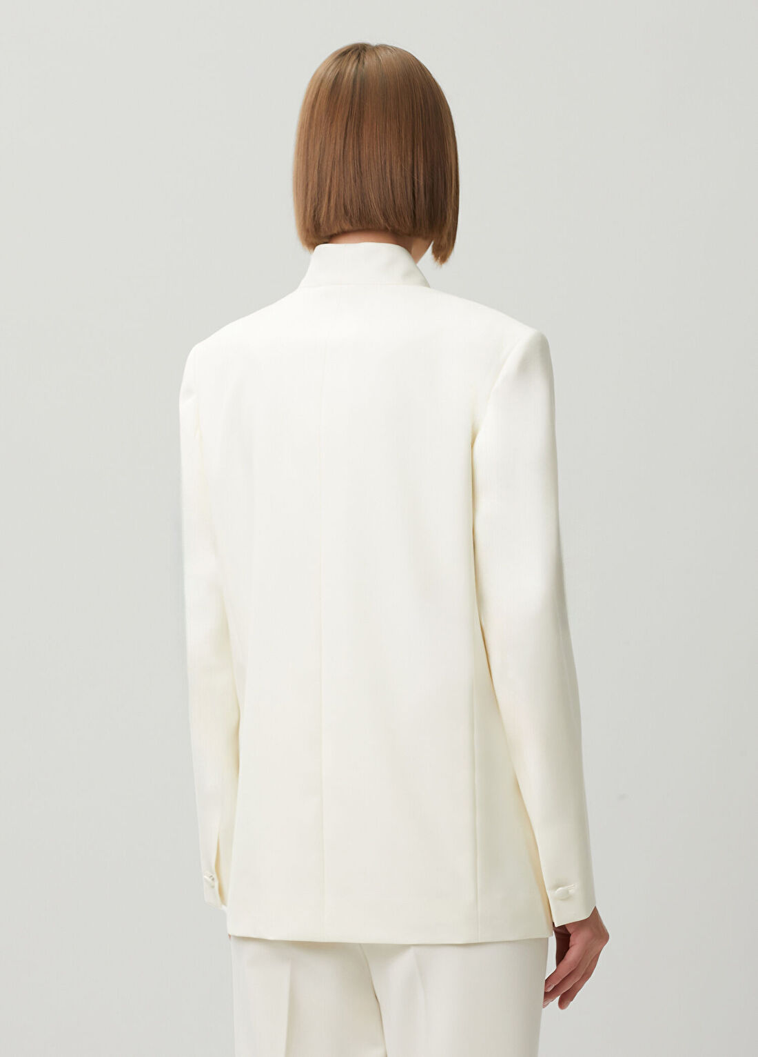 Kenzo Ekru Yün Blazer görsel 4