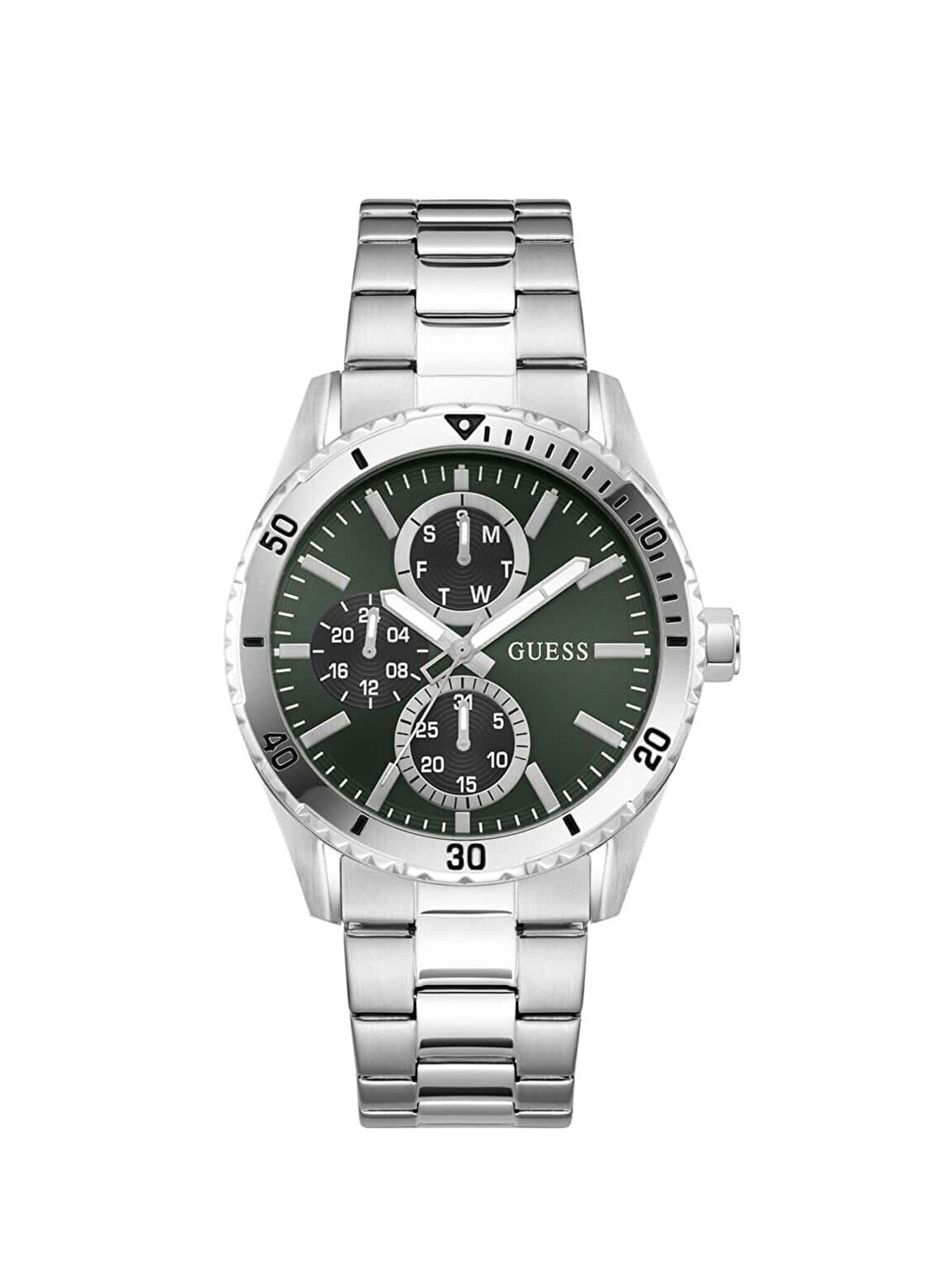Guess GUGW1061G1 Metalik Gri Çelik Erkek Kol Saati