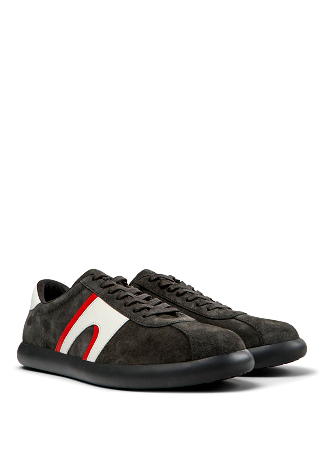Camper Pelotas Soller Gri Nubuk Deri Erkek Sneaker K100937-010 görsel 2