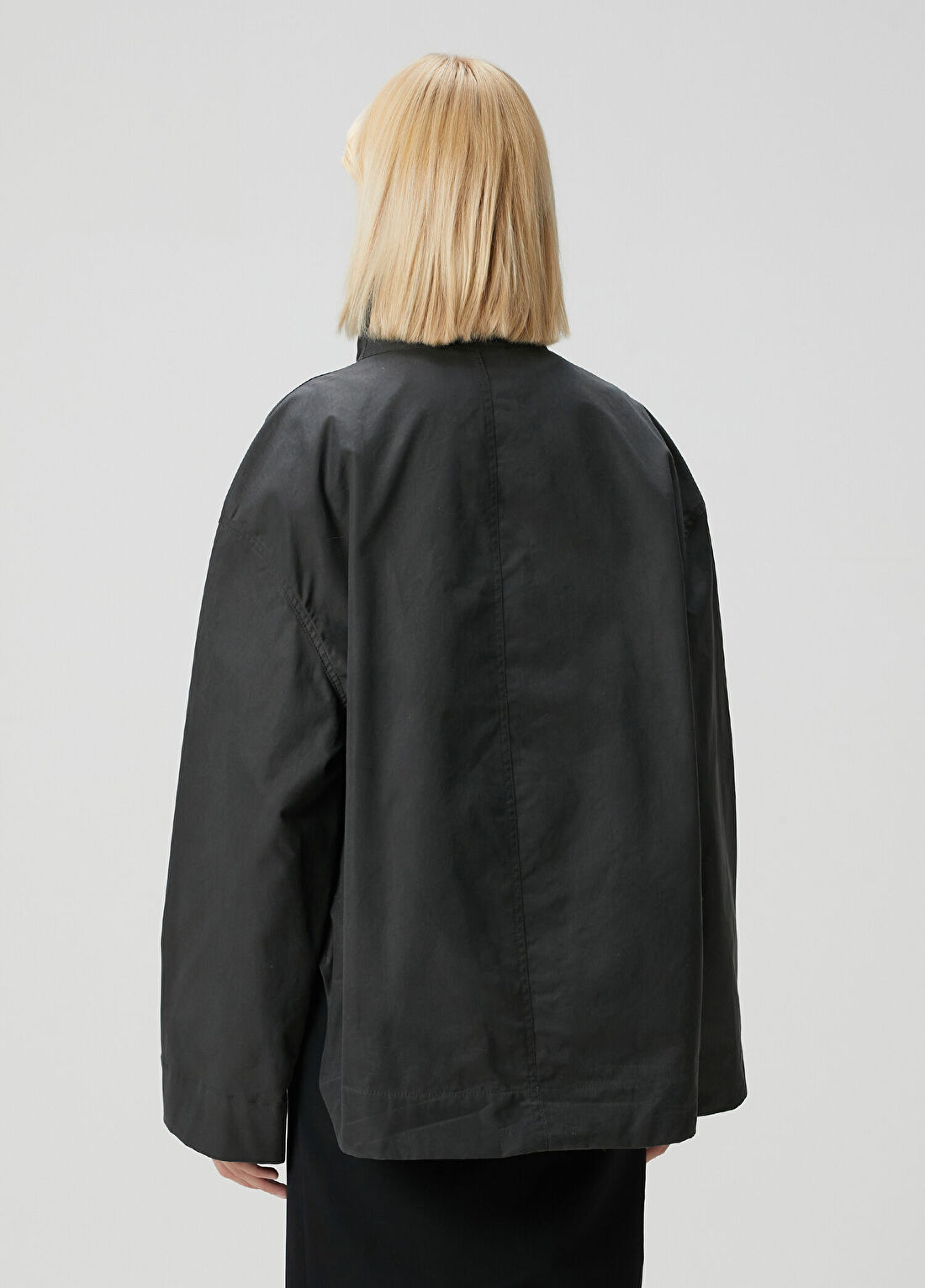 Toteme Siyah Oversize Ceket görsel 4