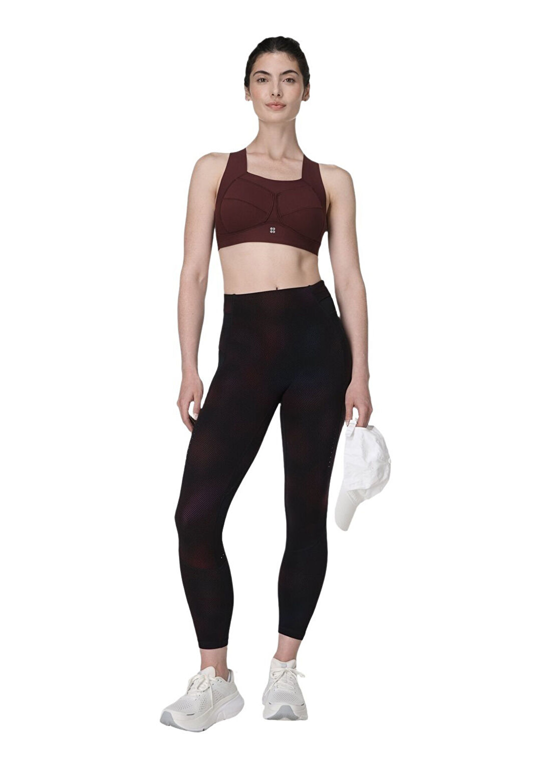 Sweaty Betty Ultimate Running 78 Legging Siyah Kadın Koşu Taytı