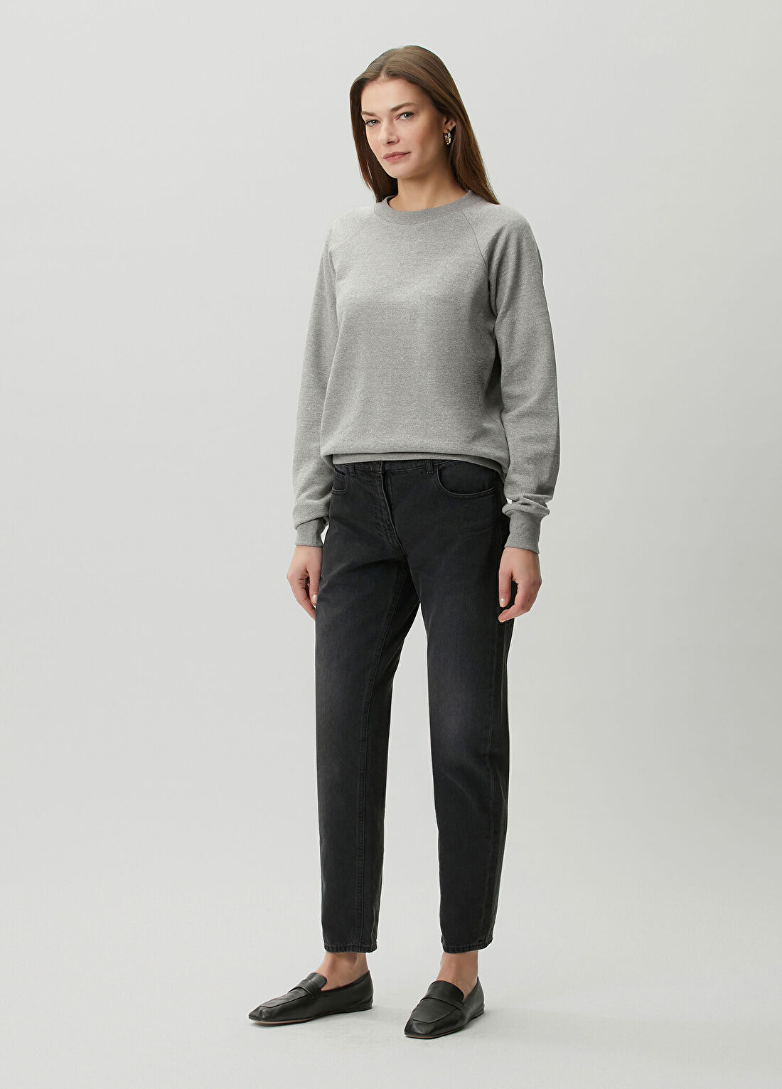 The Row Eulalia Gri Sweatshirt görsel 2