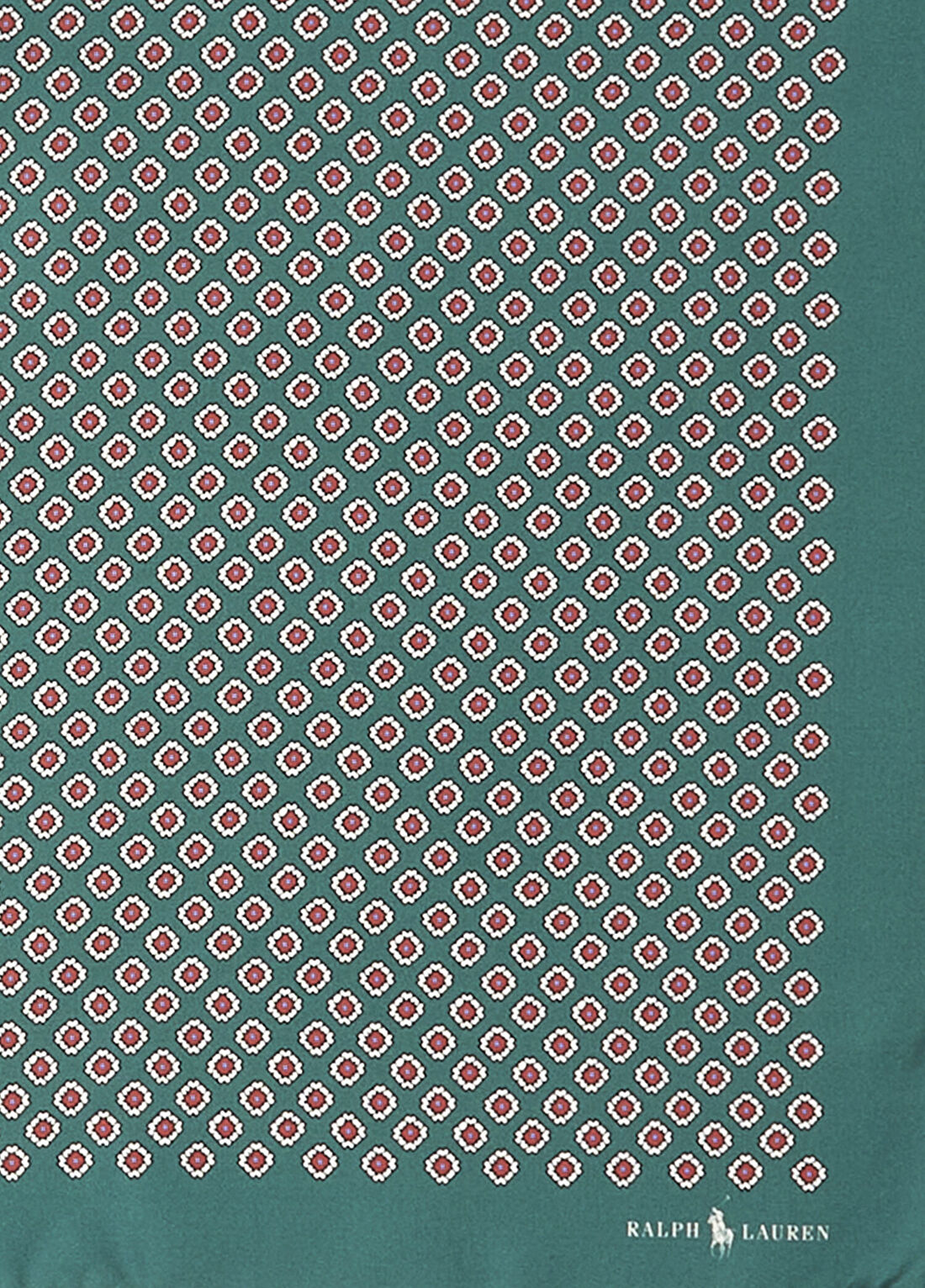 Polo Ralph Lauren Yeşil İpek Poşet Mendil görsel 2