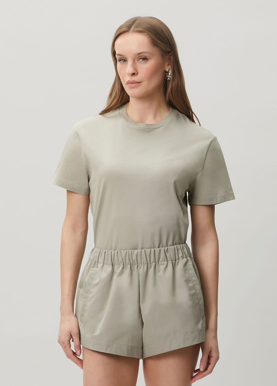 Wardrobe Nyc Bej T-shirt görsel 3