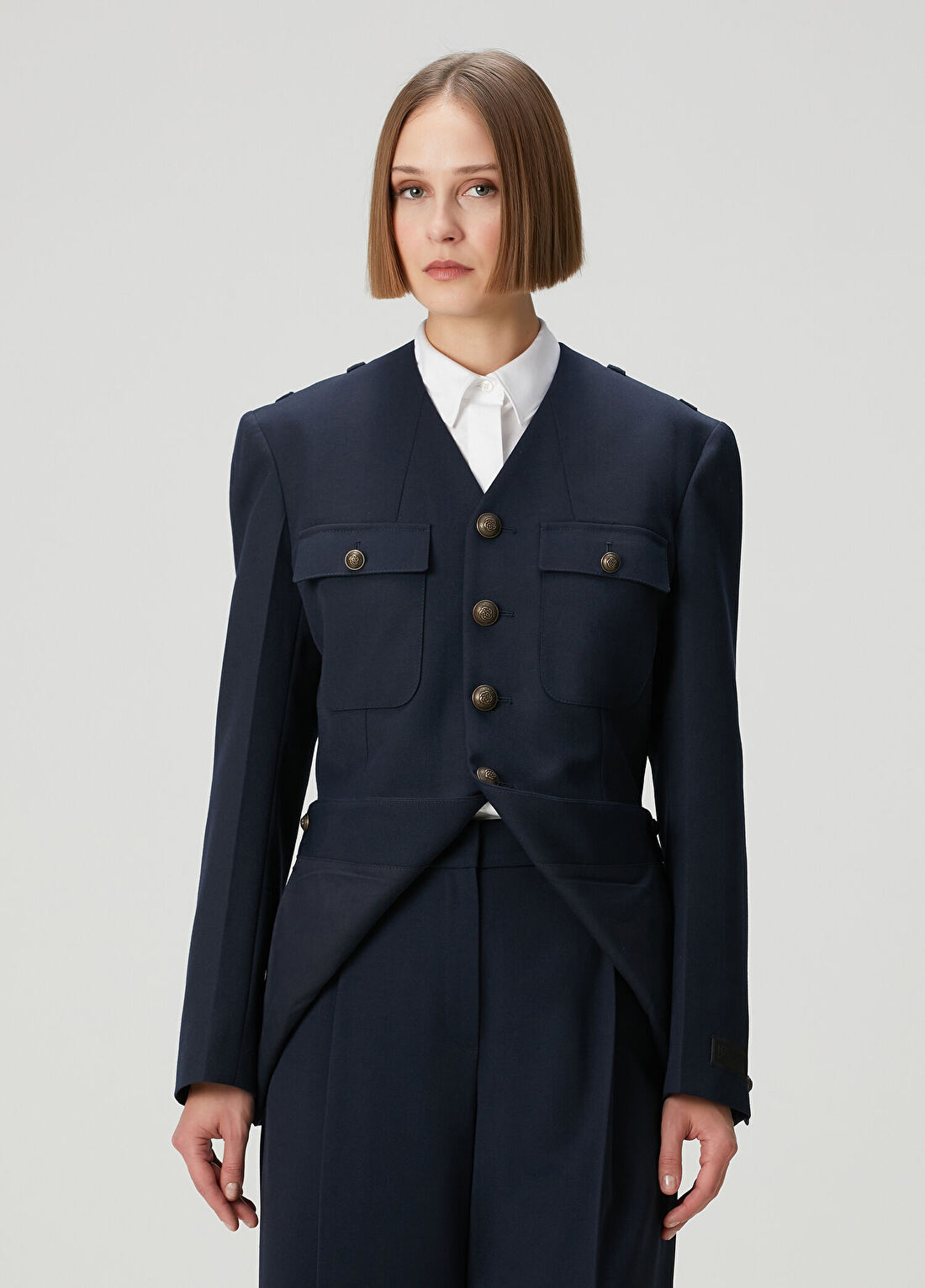 Kenzo Lacivert Blazer