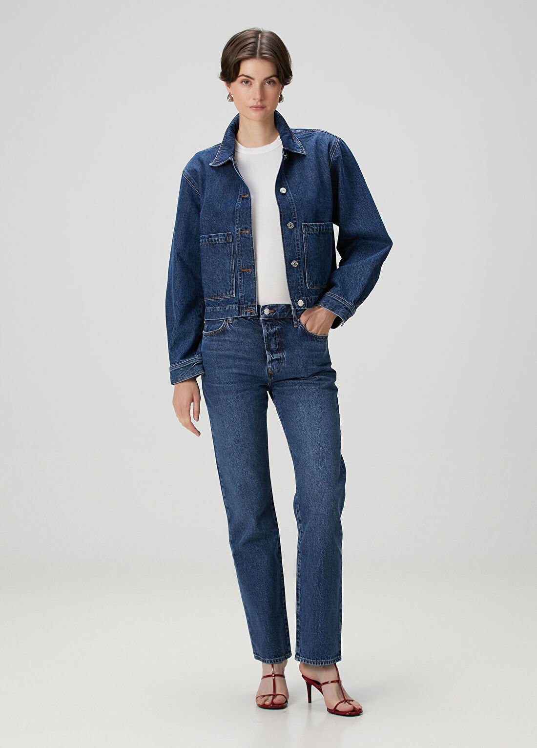 Frame Denim Açık Mavi Jean Pantolon