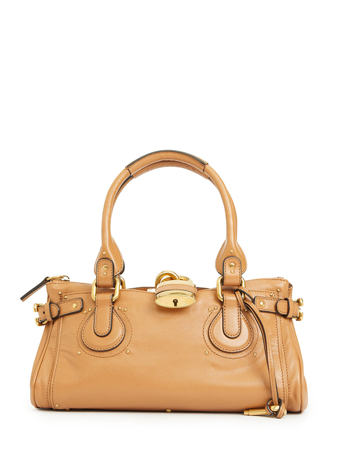Chloe Paddington Camel Kadın Deri Çanta