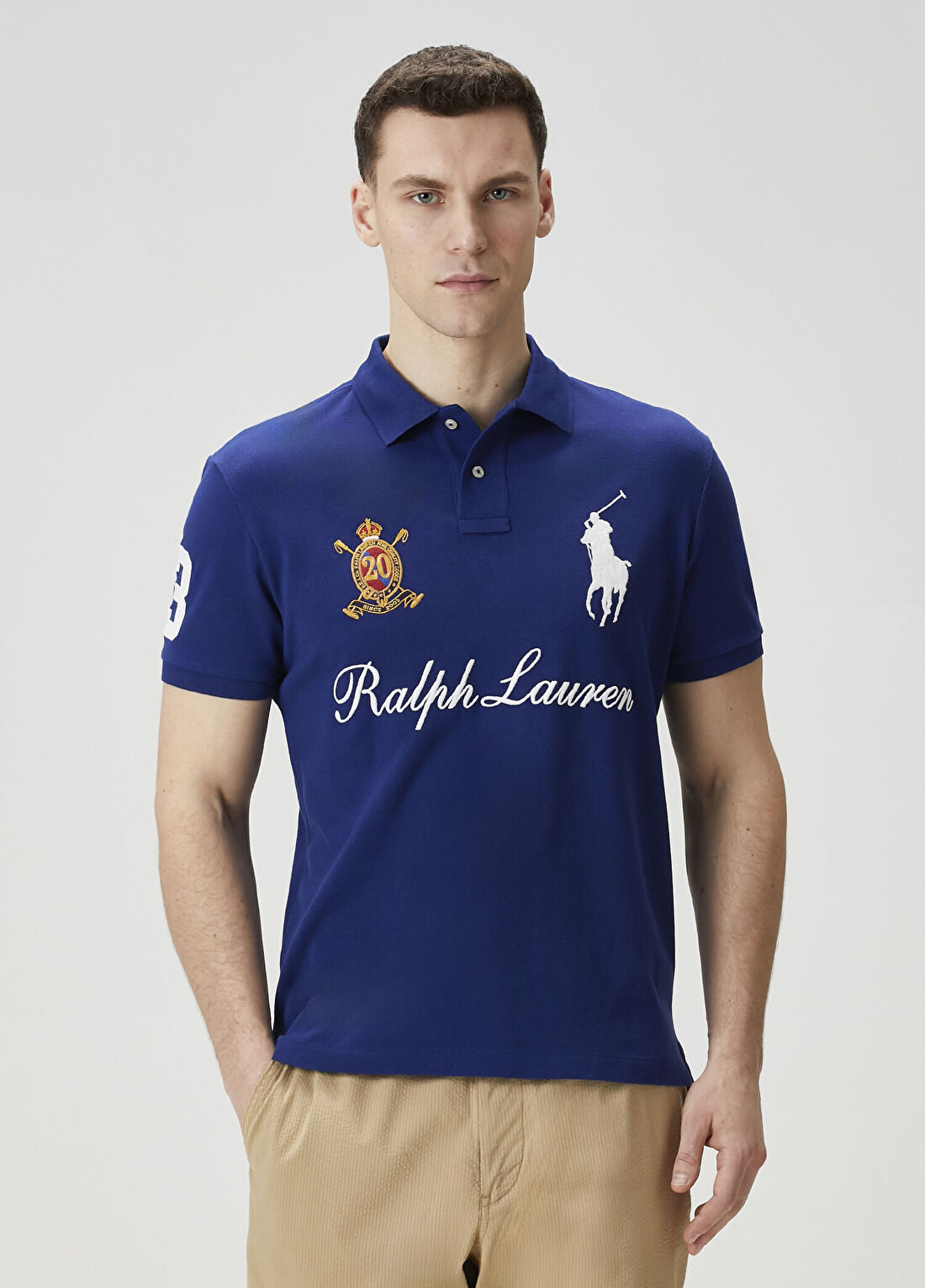 Polo Ralph Lauren Mavi Polo Yaka T-shirt