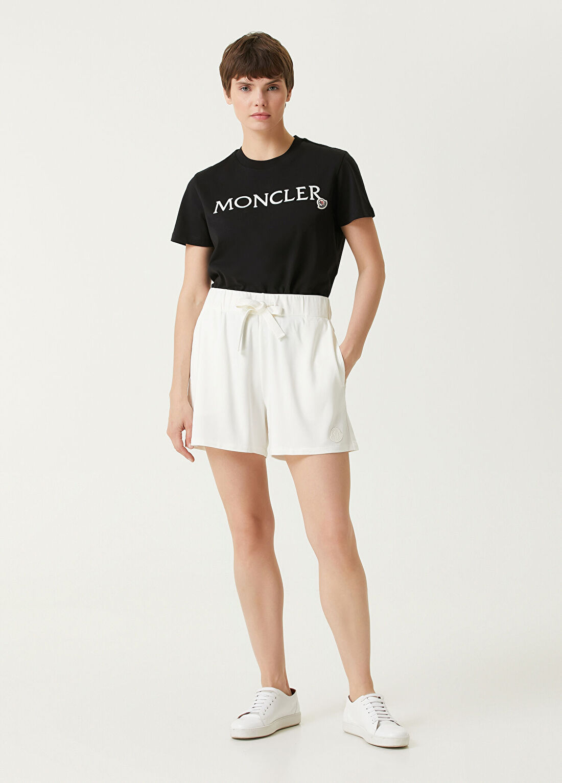 Moncler Beyaz Şort