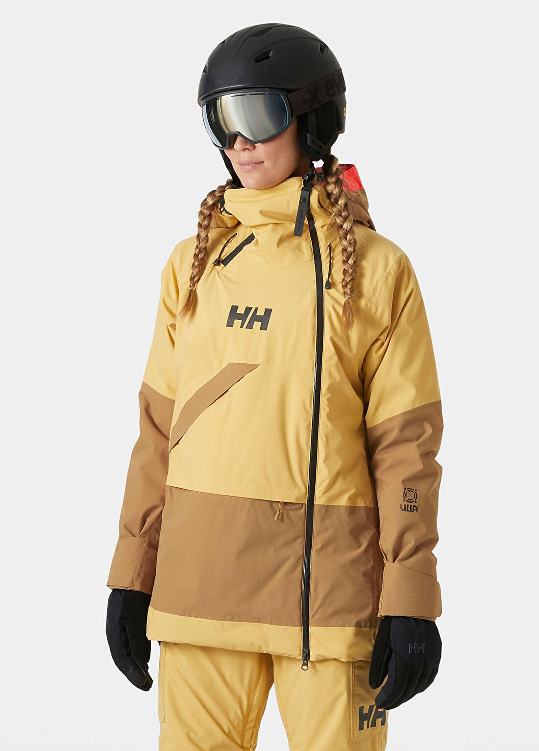 Helly Hansen W Powchaser Asym Sand Shore Kapüşonlu Kadın Mont