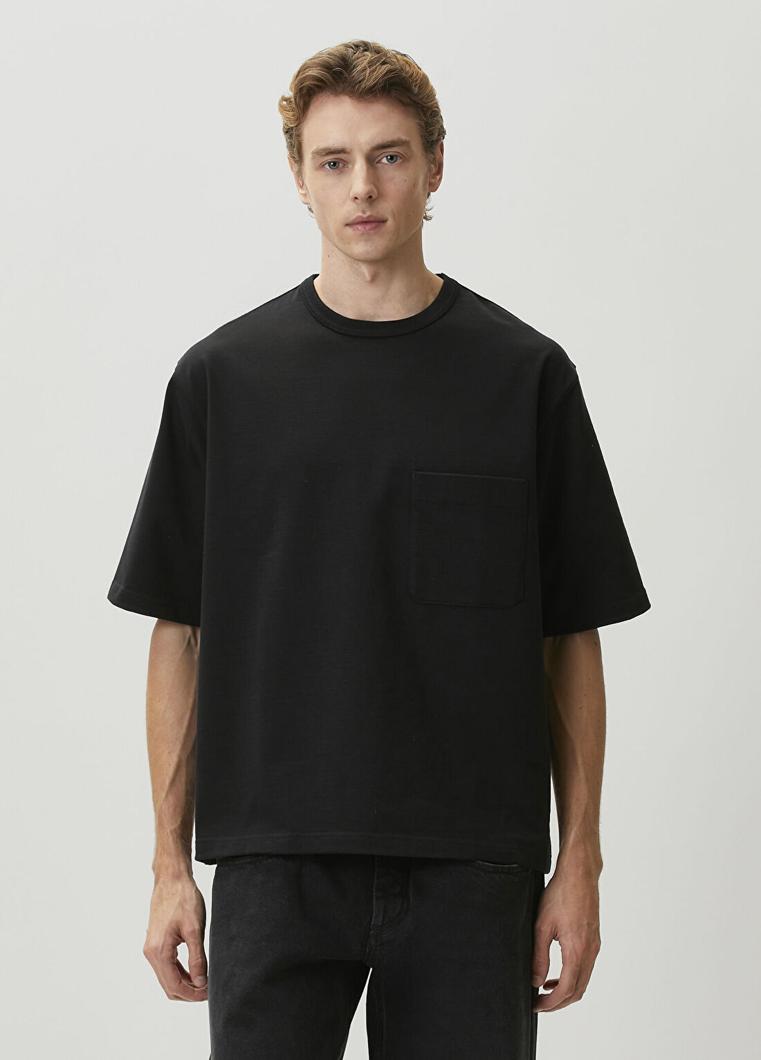 Lemaire Siyah Cepli Boxy T-shirt