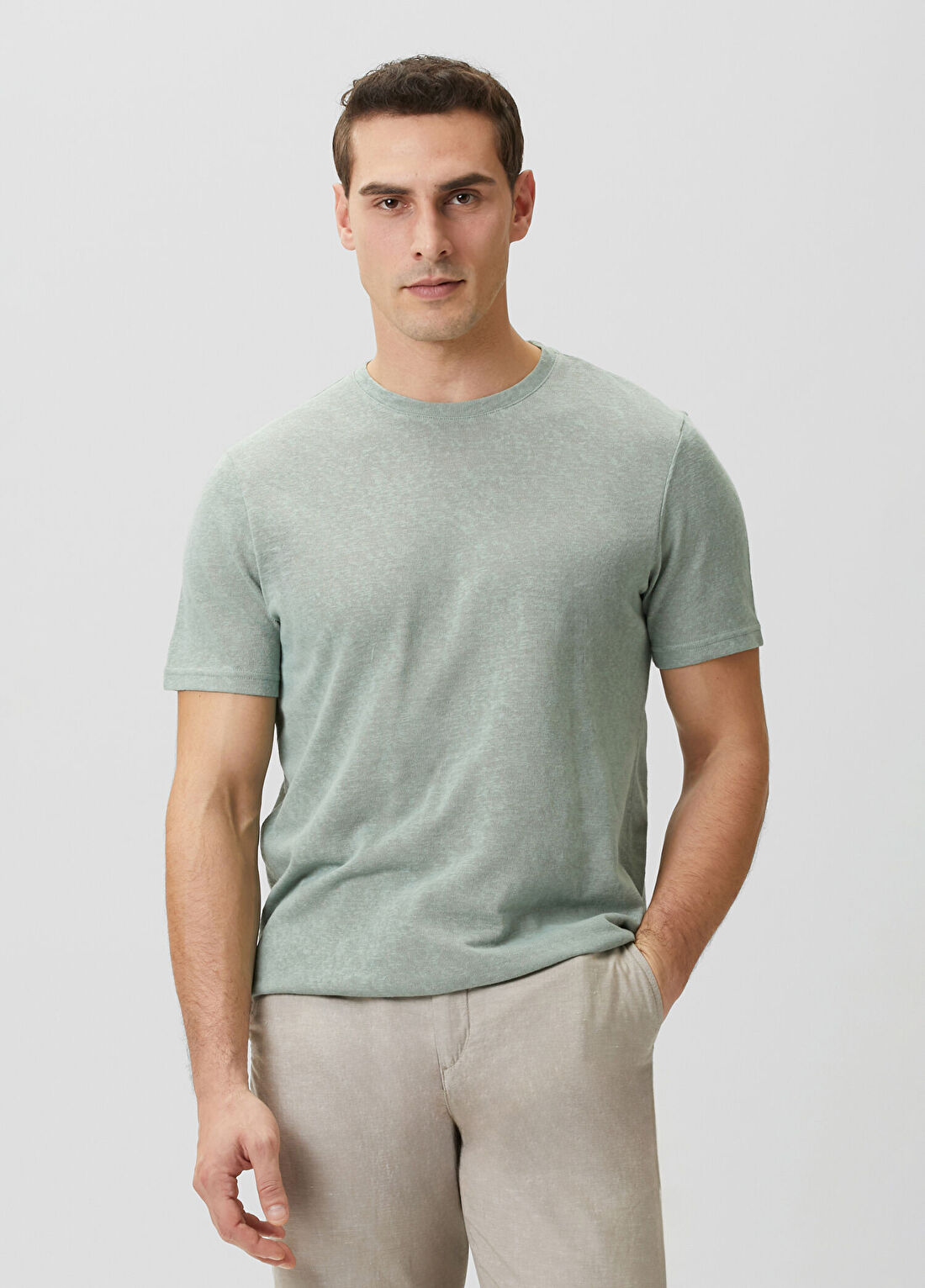 Network Mint Basic T-shirt görsel 3