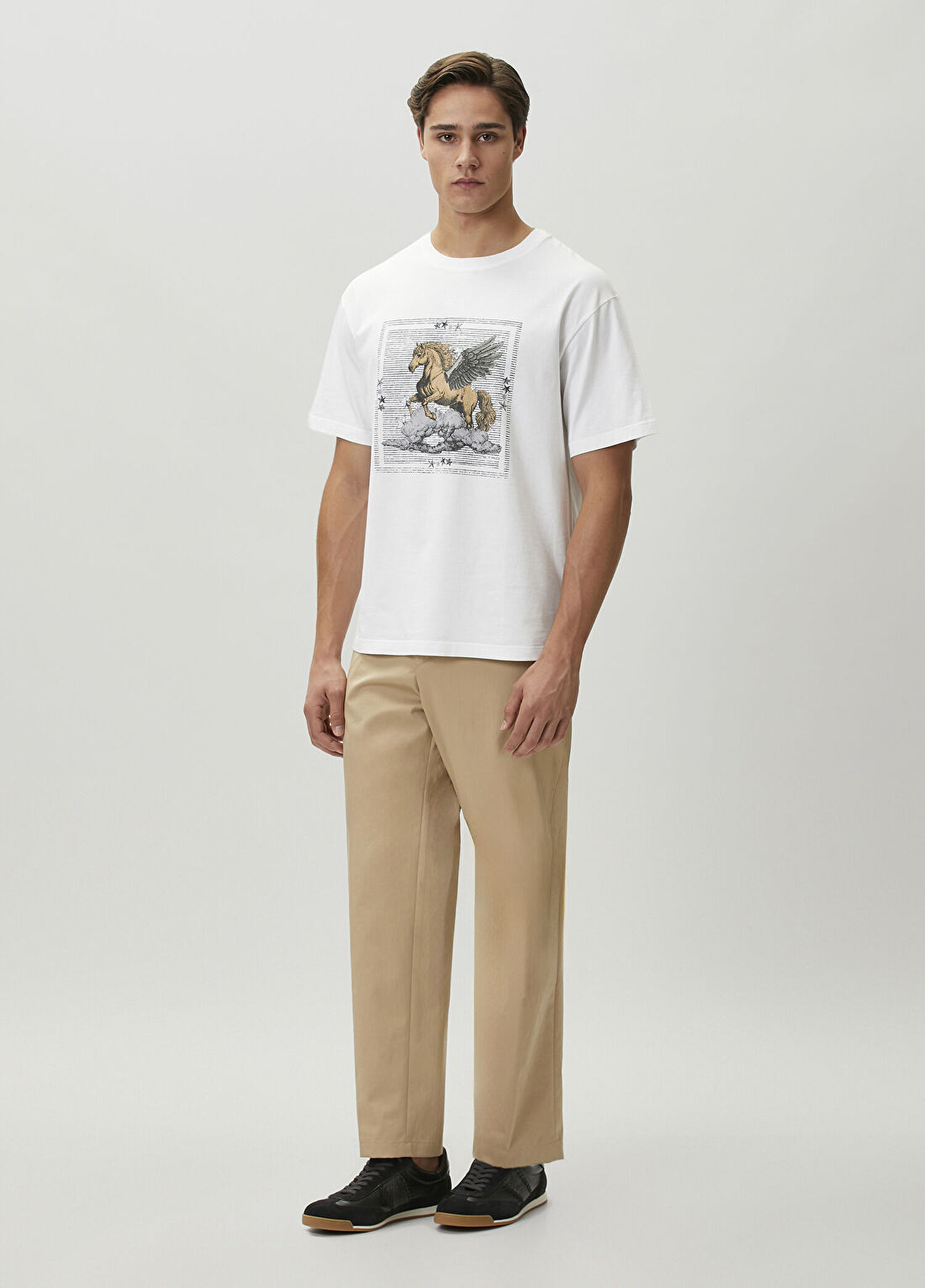 Etro Beyaz Grafik Baskılı T-shirt görsel 2