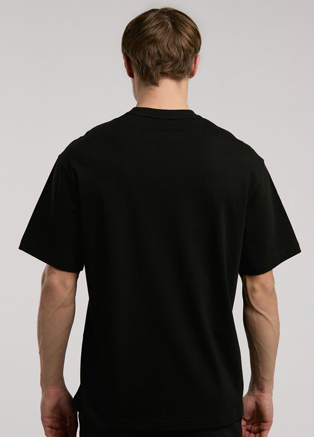 Everlast Siyah Classics Comfort Logo Kısa Kollu Erkek T-Shirt görsel 4
