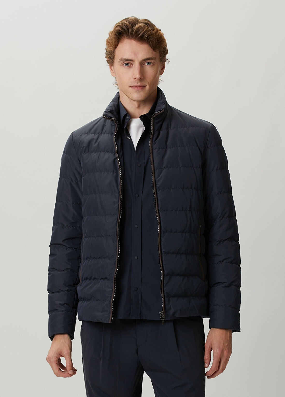 Herno Lacivert Puff Mont