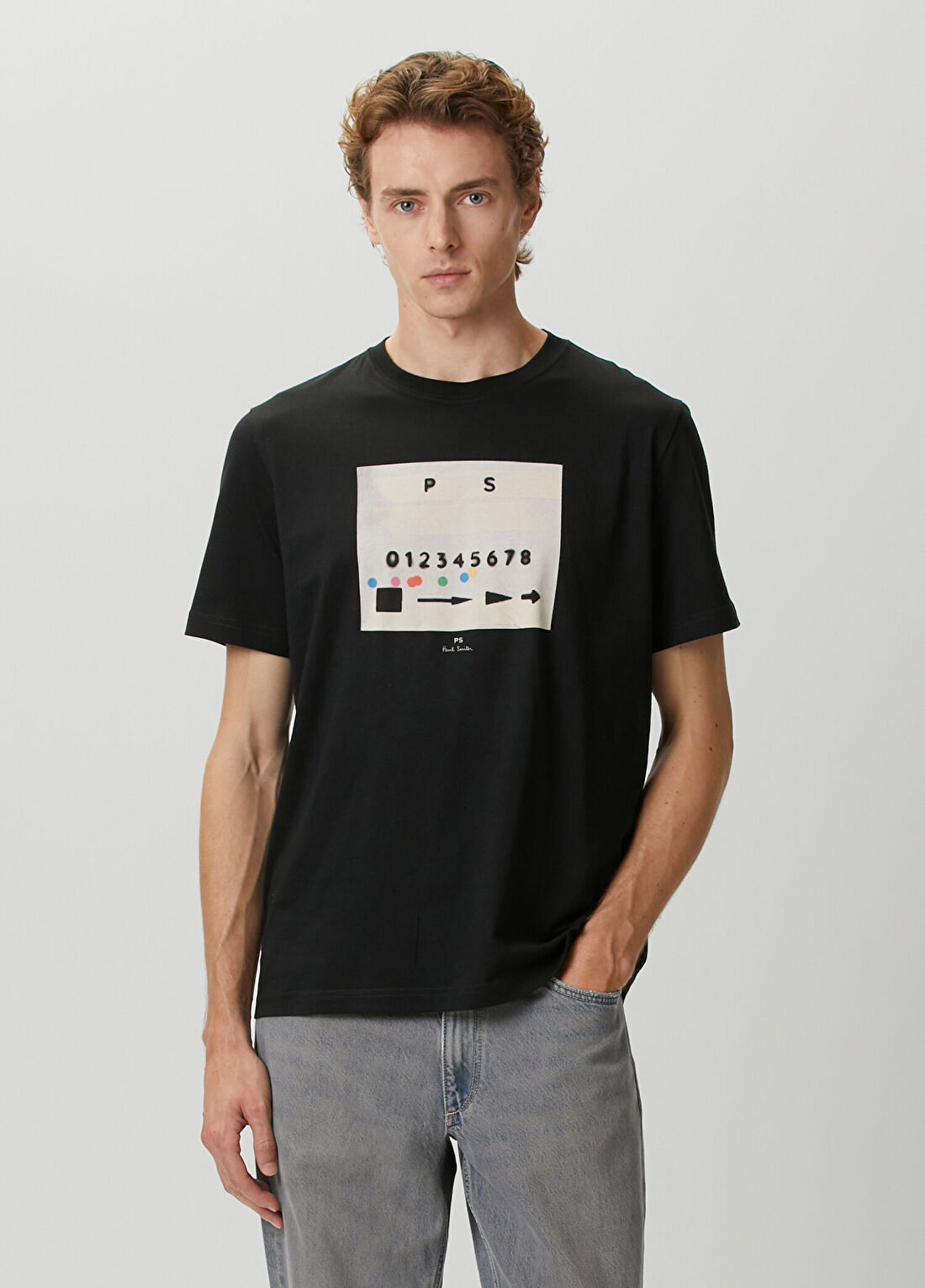 PS Paul Smith Regular Fit Siyah T-shirt