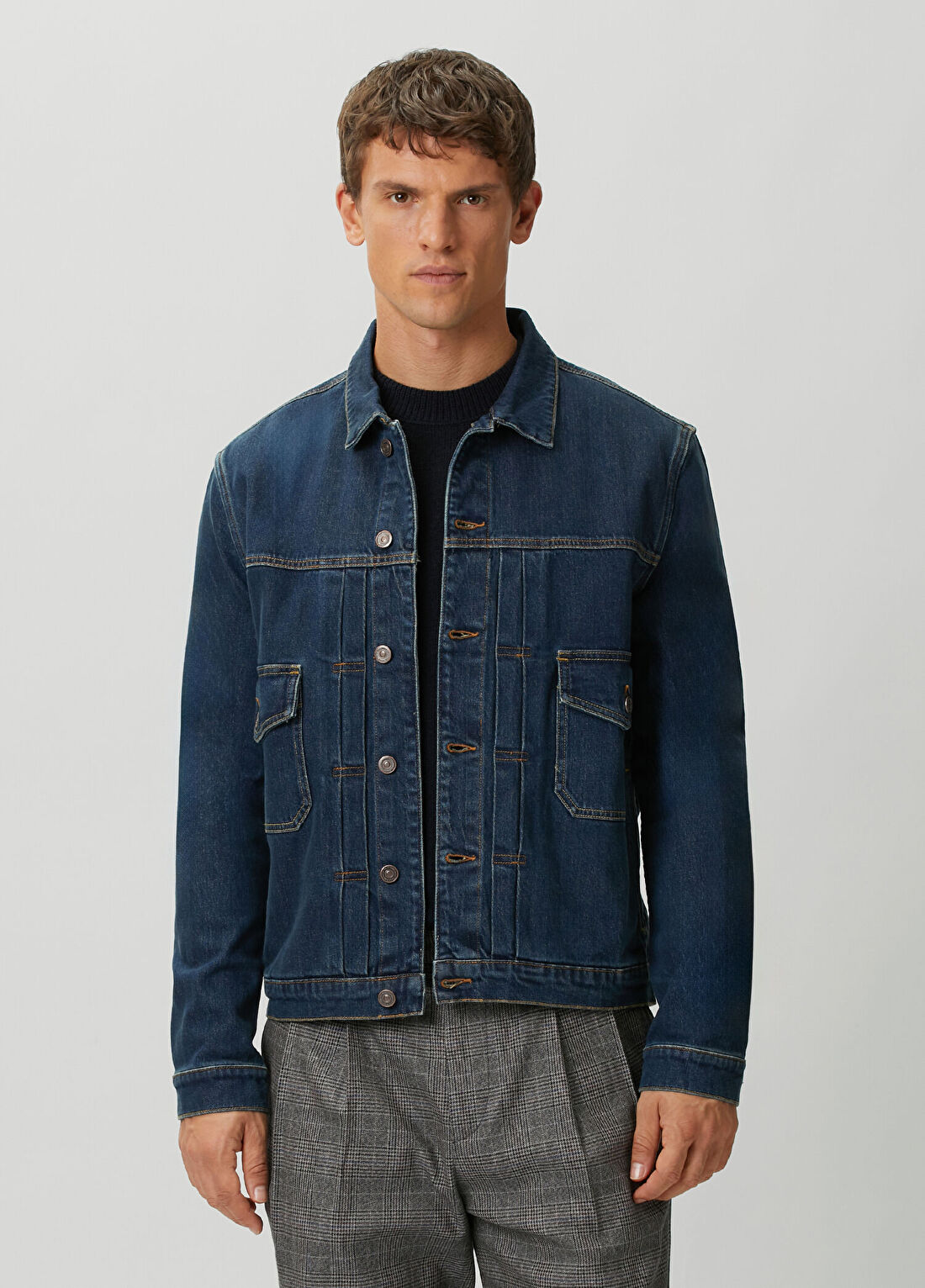 PS Paul Smith Lacivert Denim Ceket