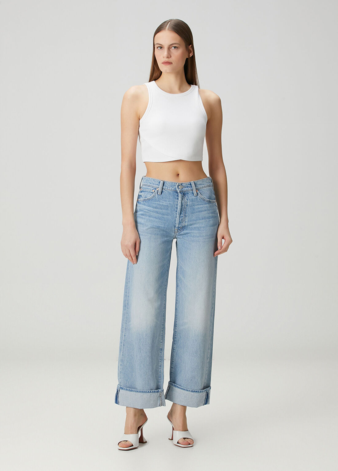 Mother The Dodger Loose Fit Mavi Jean Pantolon