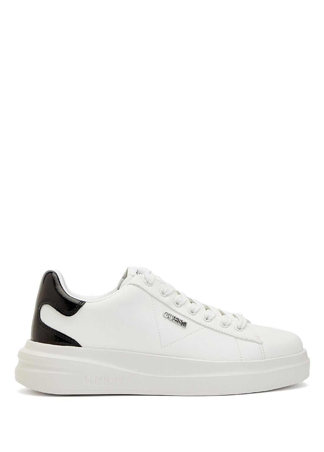 Guess Elbina Beyaz Kadın Deri Sneaker